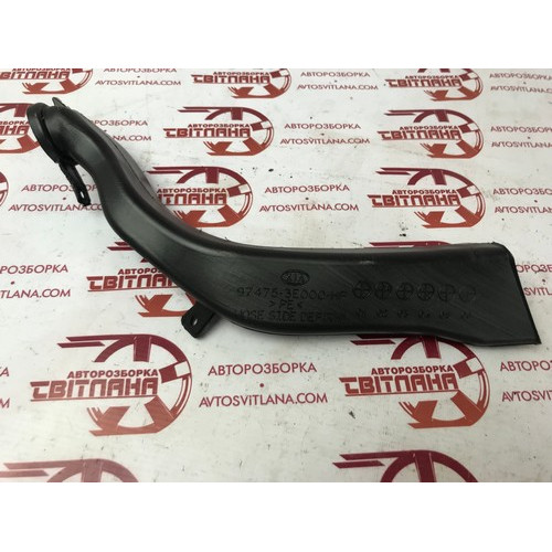 Воздуховод торпедо правый Kia Sorento 2002-2009 974753E000